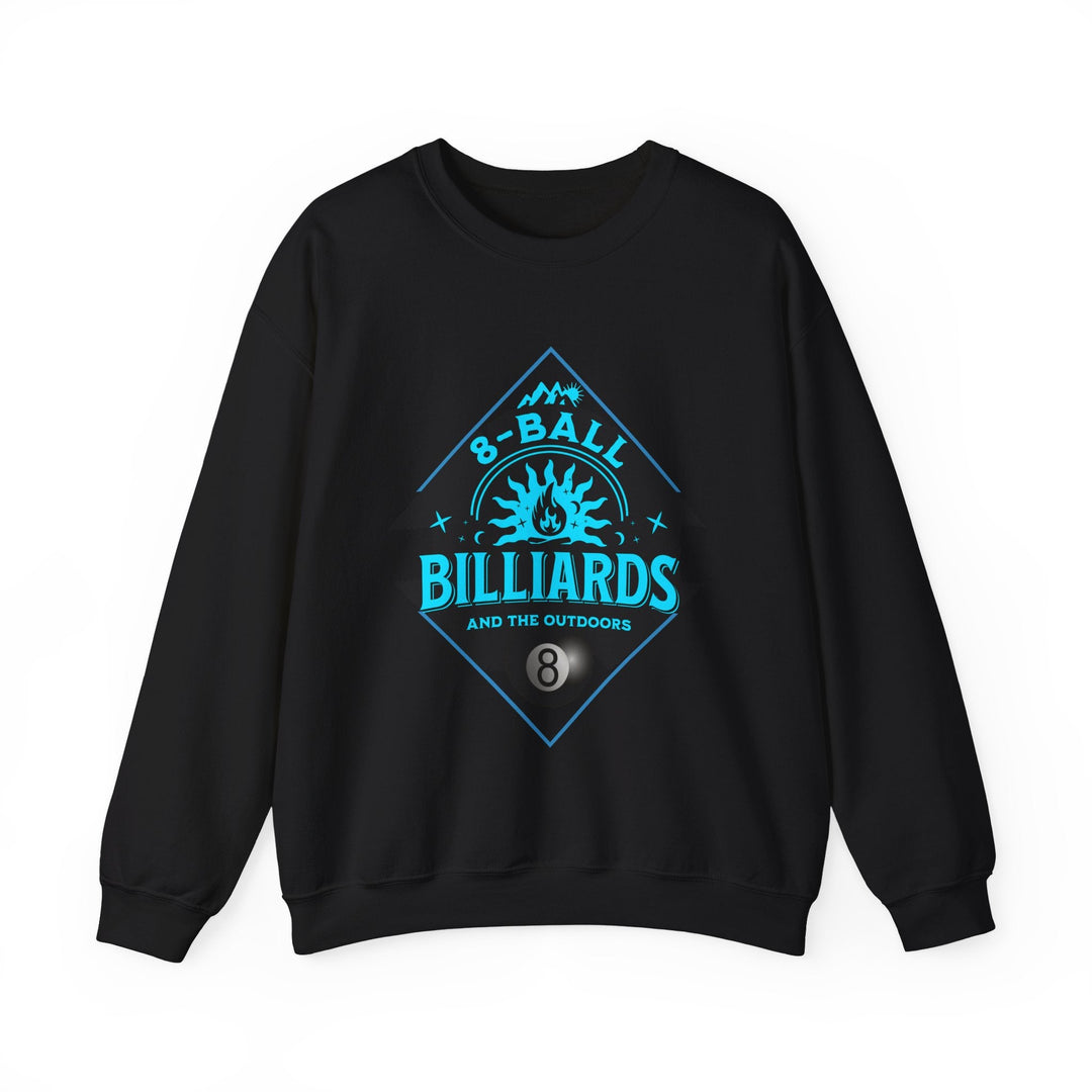 8 Ball Billiards and the Outdoors - Unisex Crewneck Sweatshirt - BFLY BILLIARDS