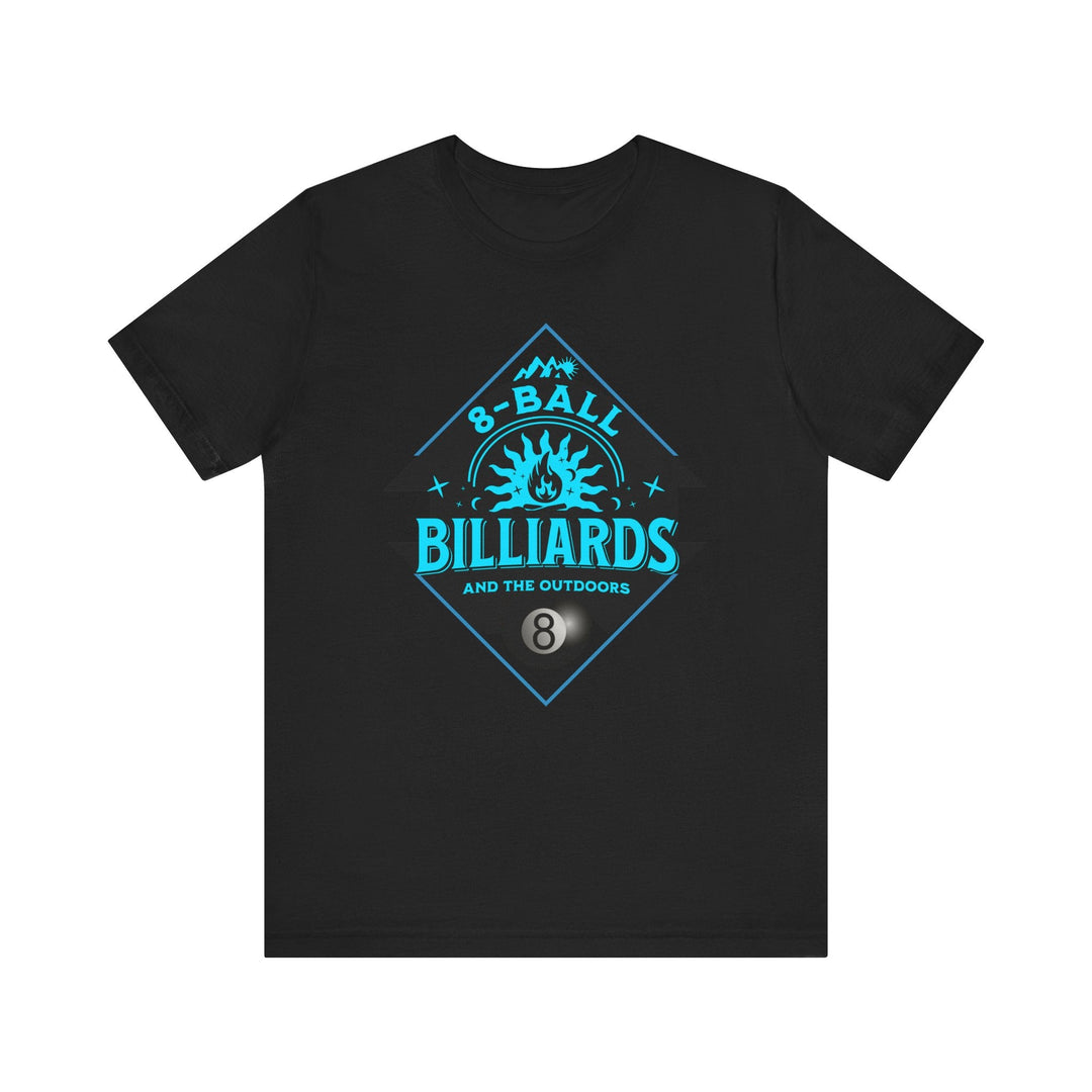 8 Ball Billiards and the Outdoors - Unisex Softstyle Tee - BFLY BILLIARDS
