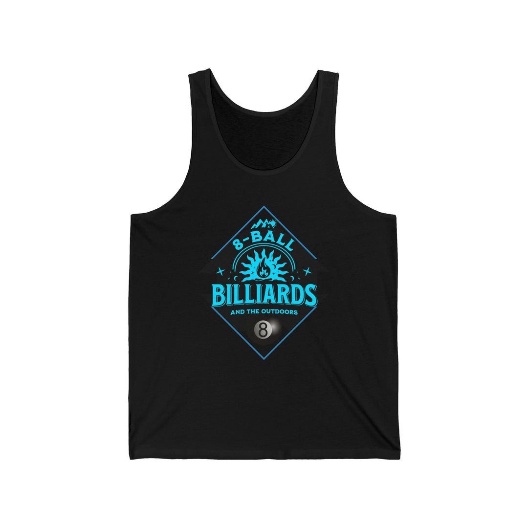 8 Ball Billiards and the Outdoors - Unisex Tank Top - BFLY BILLIARDS