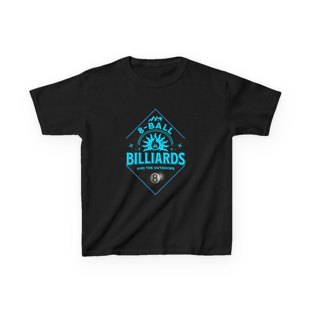 8 Ball Billiards and the Outdoors - Youth Cotton Tee - BFLY BILLIARDS