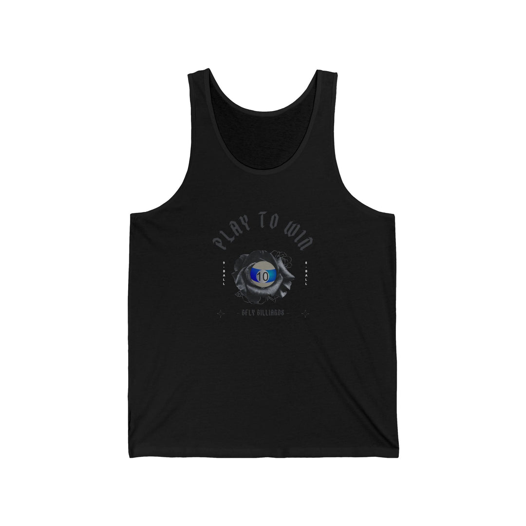 Play to Win - 10 Ball - Unisex Tank Top - BFLY BILLIARDS
