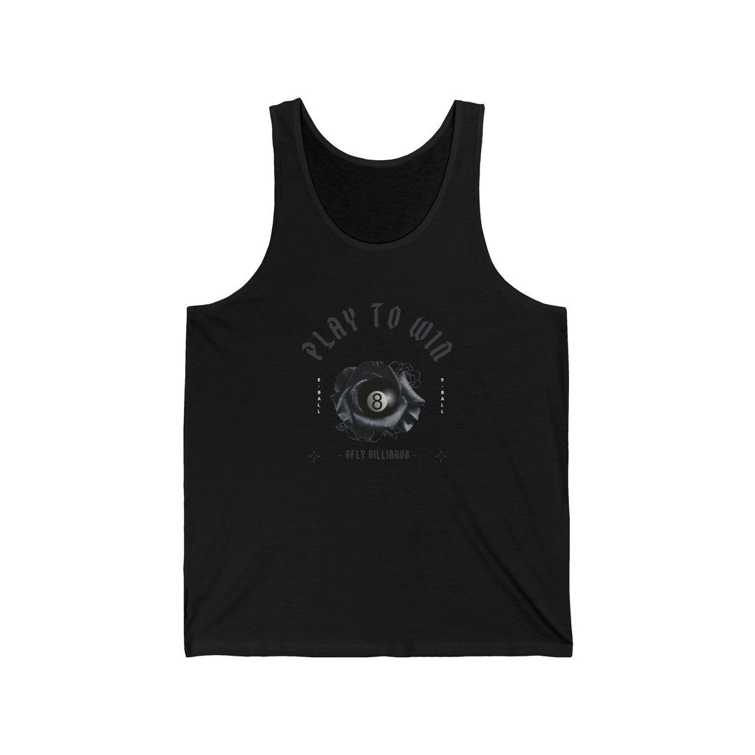 Play to Win - 8 Ball - Unisex Tank Top - BFLY BILLIARDS