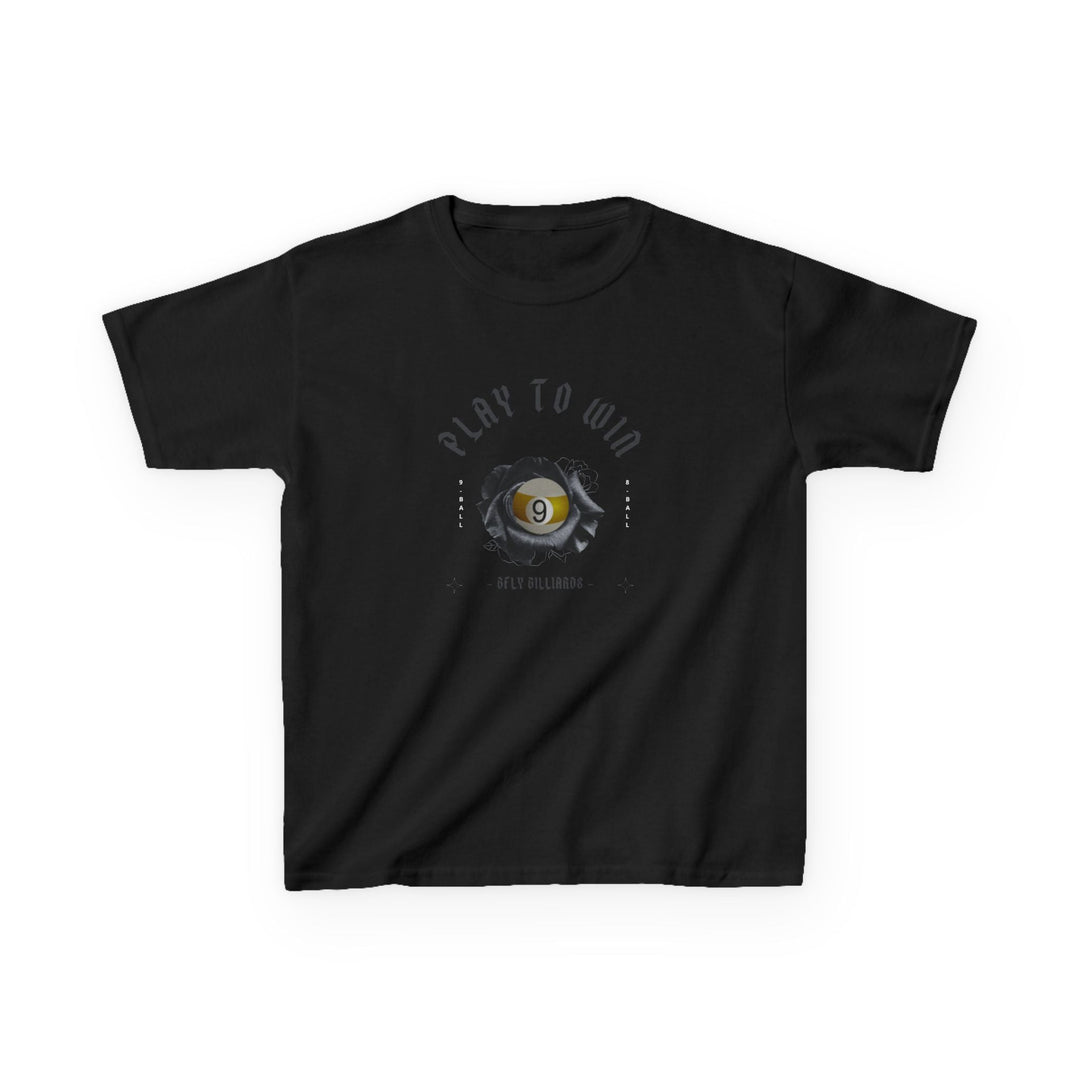 Play to Win - 9 Ball - Youth Cotton Tee - BFLY BILLIARDS