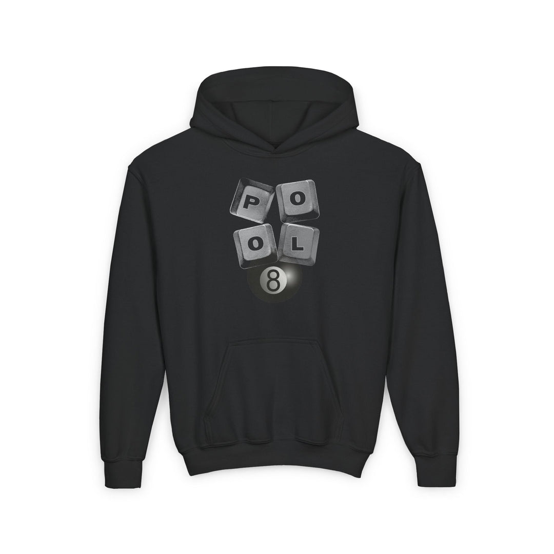 Pool Keys - 8 Ball - Unisex Youth Pullover Hoodie - BFLY BILLIARDS