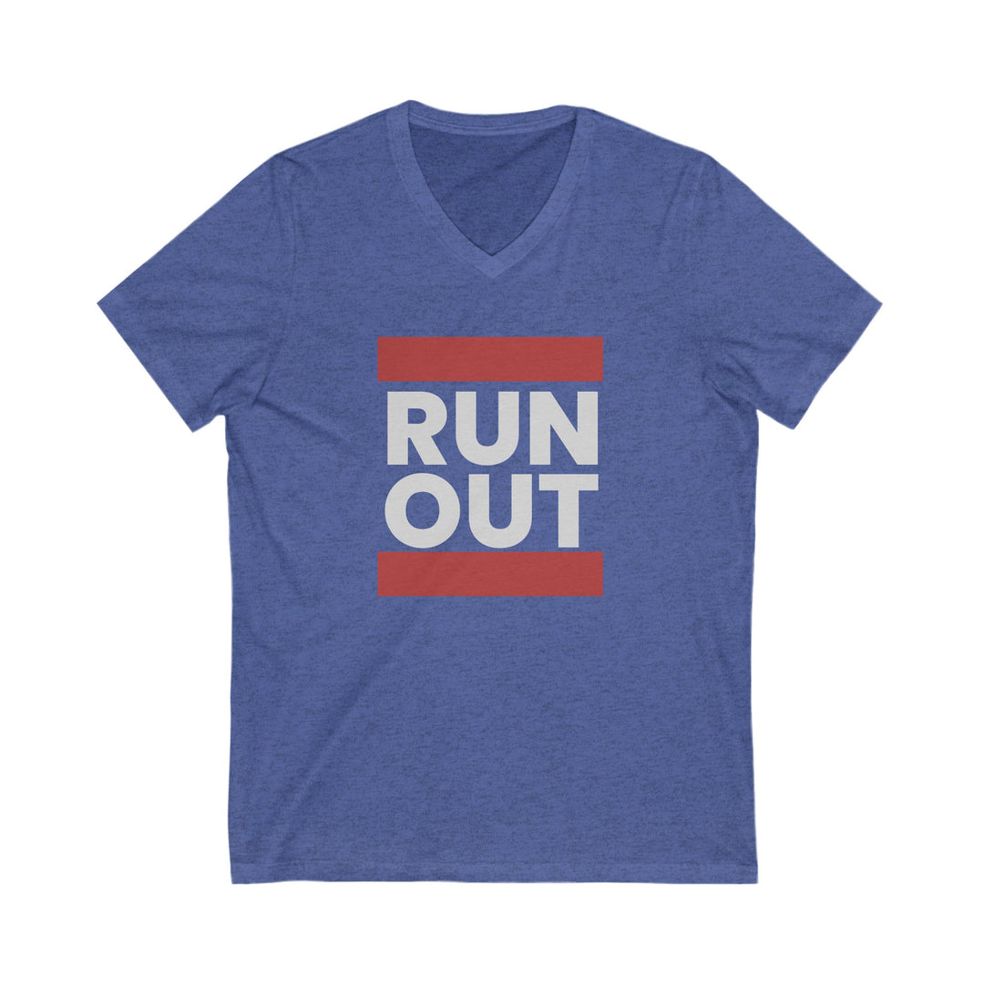 Run Out - Nothing More Nothing Less - Unisex V-Neck Tee