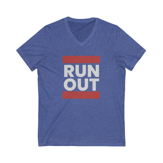 Run Out - Nothing More Nothing Less - Unisex V-Neck Tee