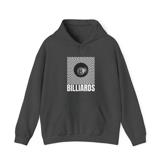 Billiards - Futuristic 8 Ball - Unisex Pullover Hoodie
