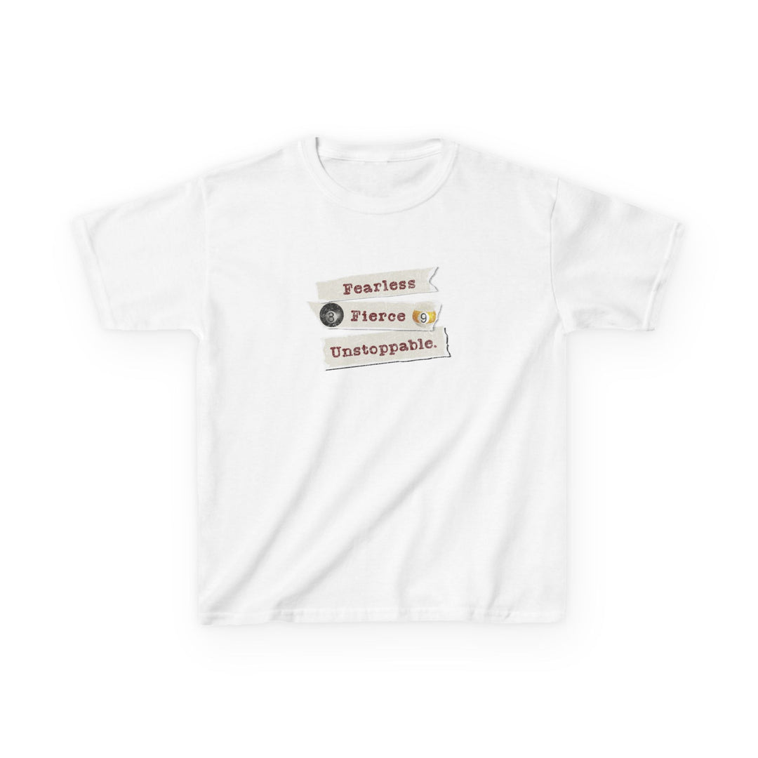 Fearless - Fierce - Unstoppable - Youth Cotton Tee