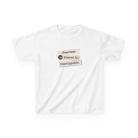 Fearless - Fierce - Unstoppable - Youth Cotton Tee