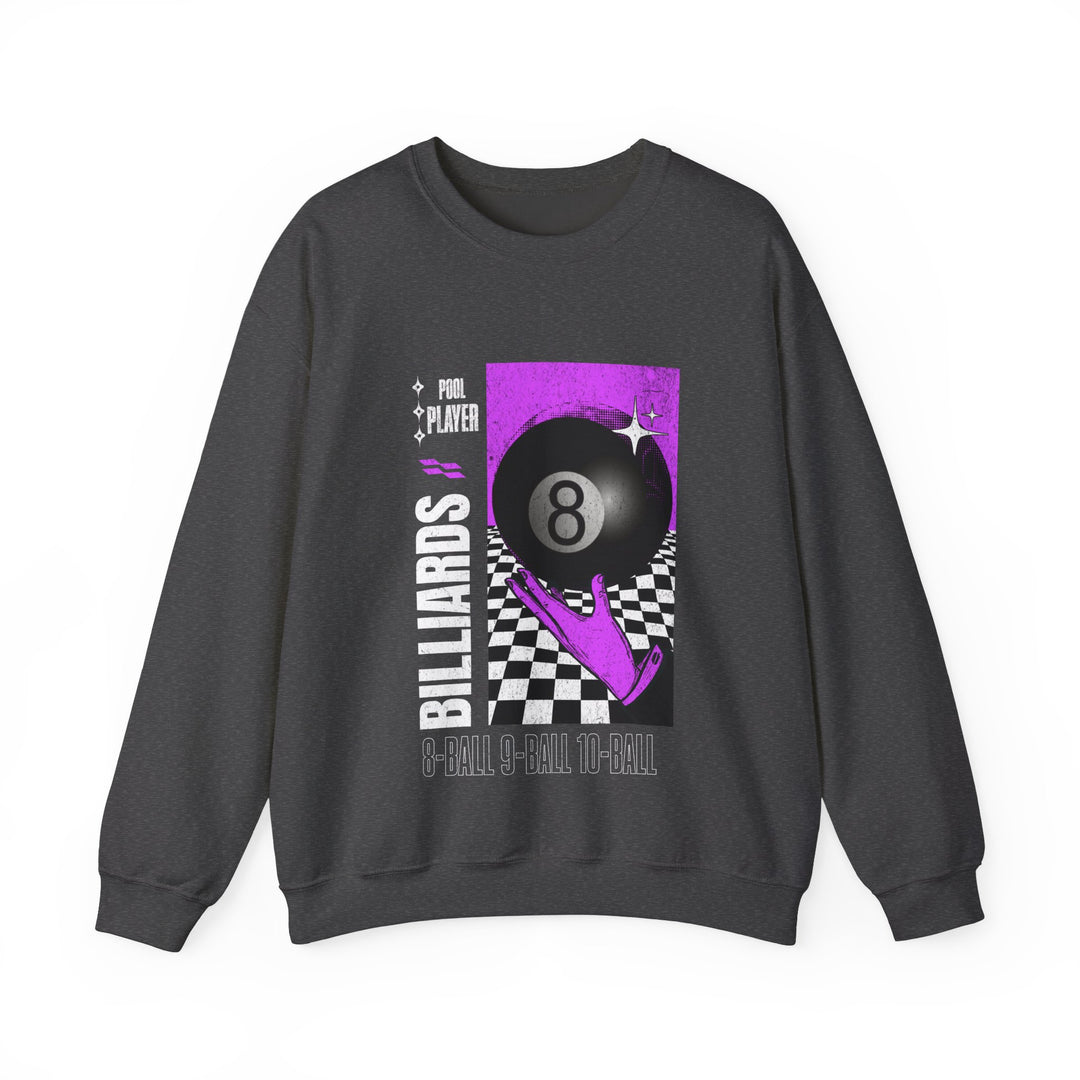 Pool Player - Billiards - Unisex Crewneck Sweatshirt