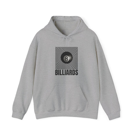 Billiards - Futuristic 8 Ball - Unisex Pullover Hoodie