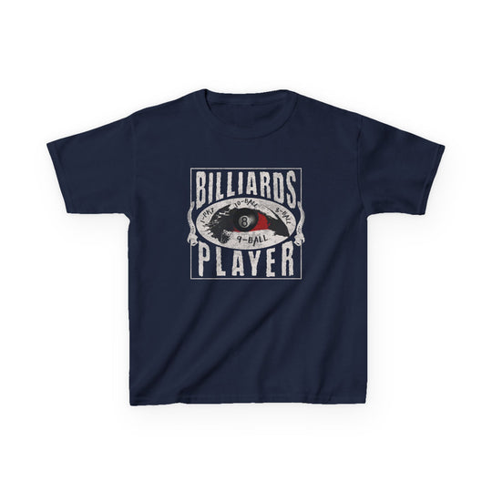Billiards Player - Eye of the Storm - Youth Cotton Tee
