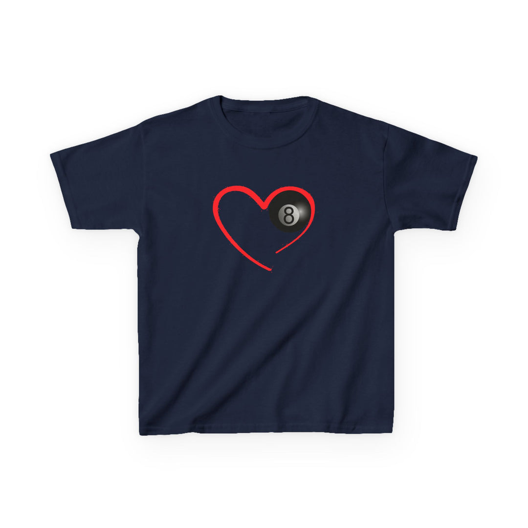 Red Line Love - 8 Ball - Youth Cotton Tee
