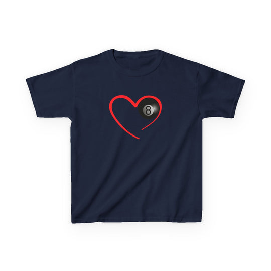 Red Line Love - 8 Ball - Youth Cotton Tee