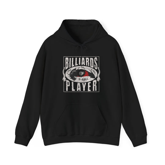Billiards Player - Eye of the Storm - Unisex Pullover Hoodie