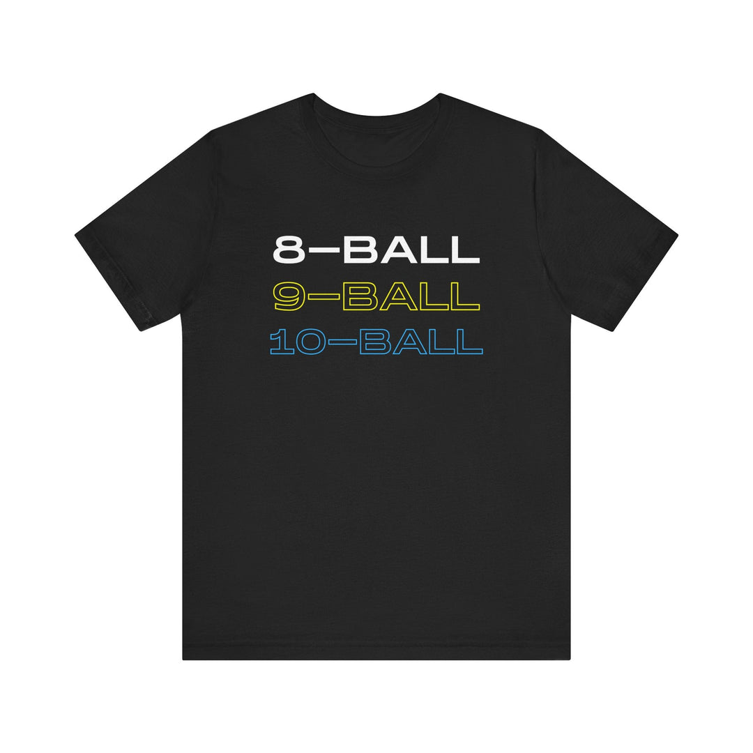 8 - BALL, 9 - BALL, 10 - BALL - Unisex Softstyle Tee - BFLY BILLIARDS