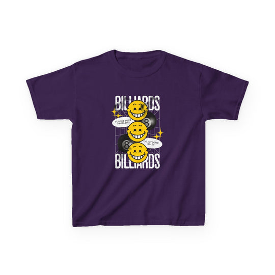 8 Ball Billiard Happiness - Youth Cotton Tee - BFLY BILLIARDS