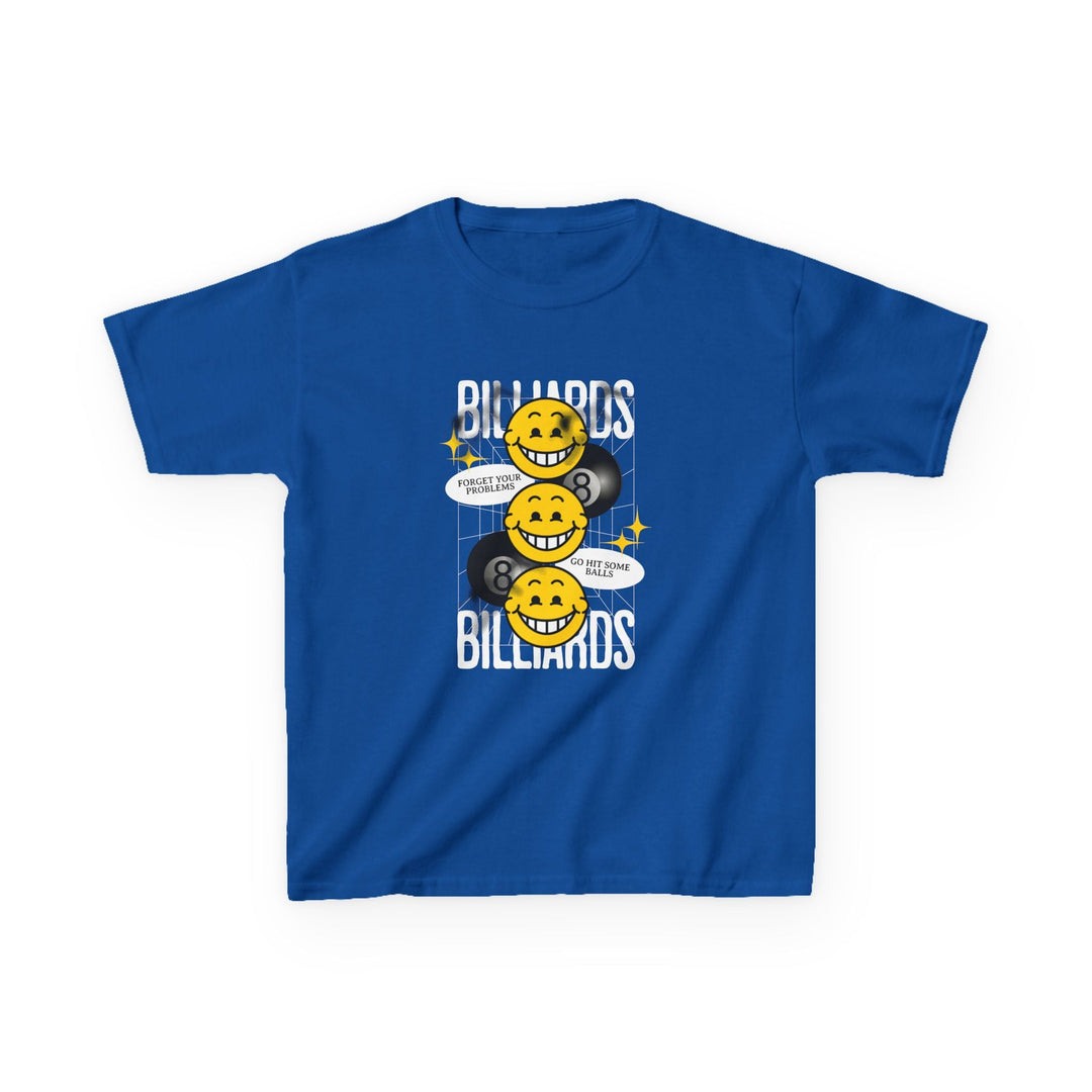 8 Ball Billiard Happiness - Youth Cotton Tee - BFLY BILLIARDS