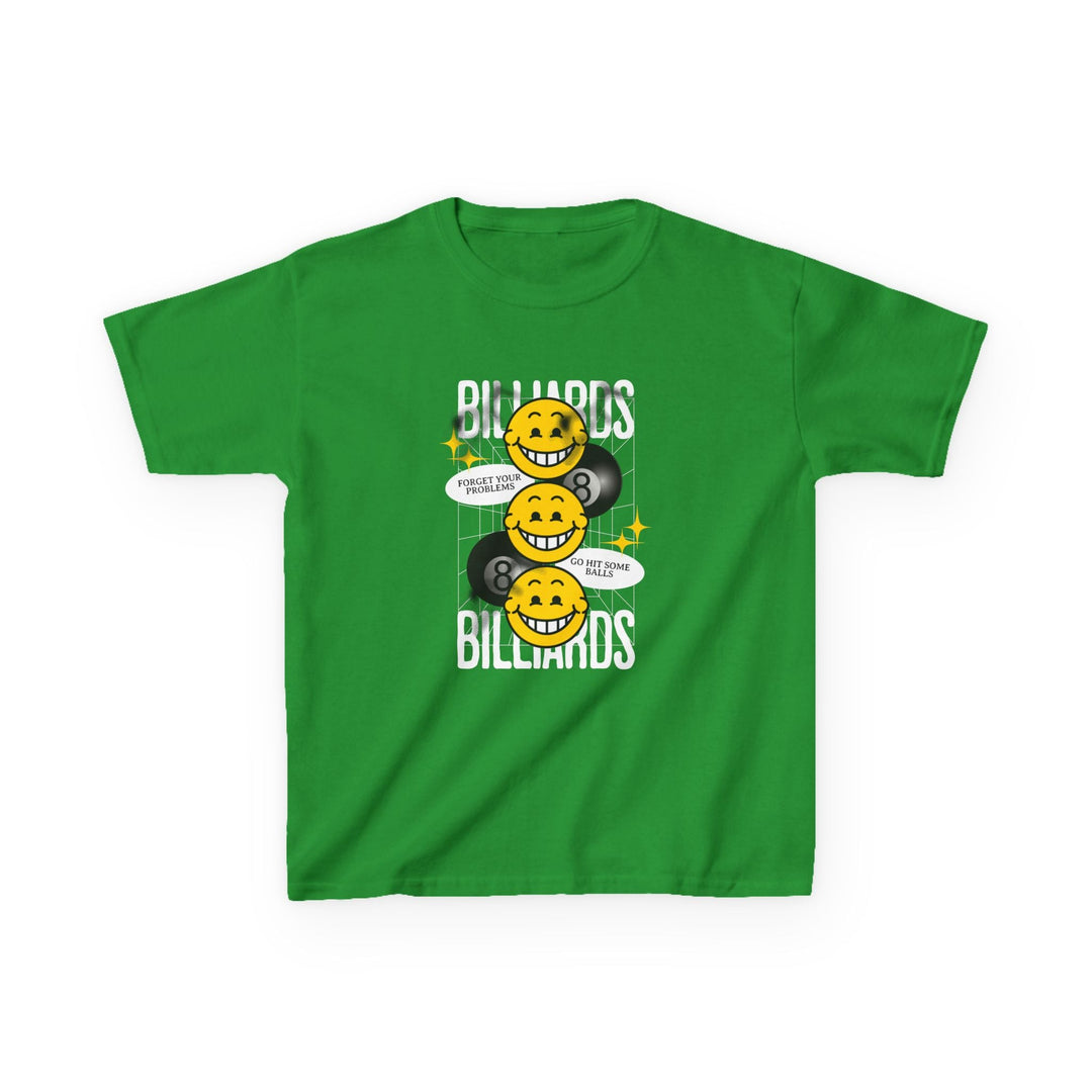 8 Ball Billiard Happiness - Youth Cotton Tee - BFLY BILLIARDS
