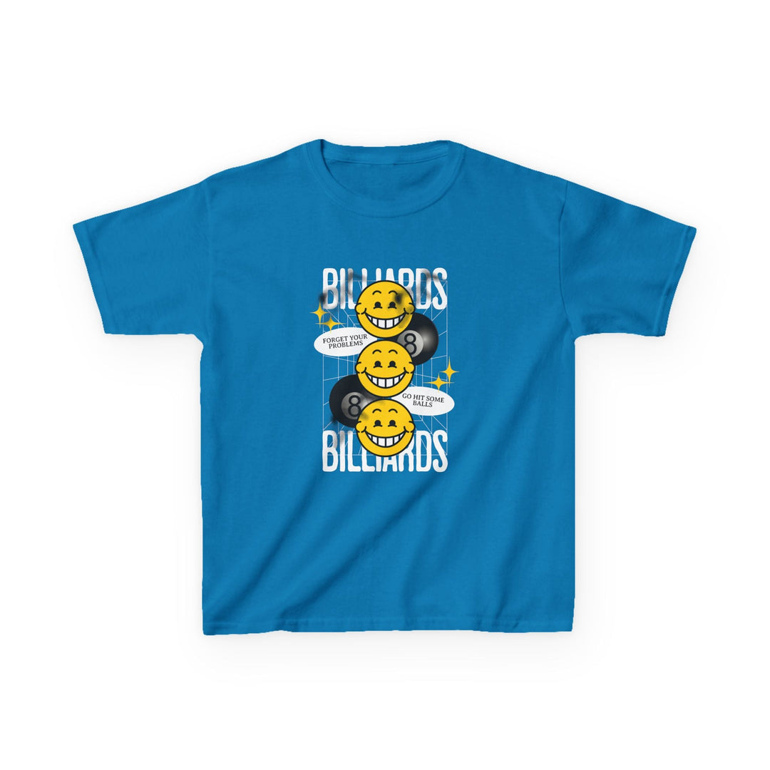 8 Ball Billiard Happiness - Youth Cotton Tee - BFLY BILLIARDS