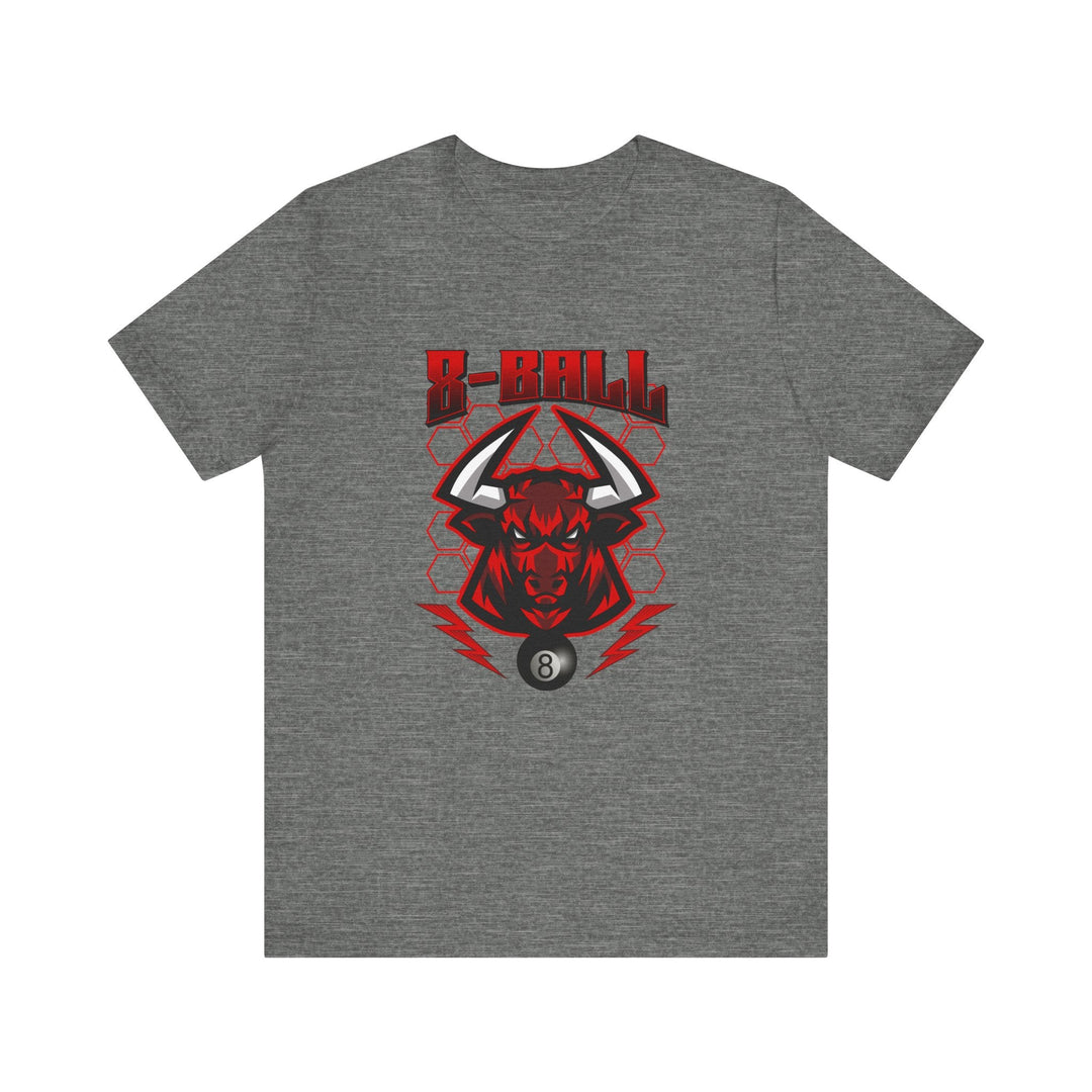 8 Ball Bull - Unisex Softstyle Tee - BFLY BILLIARDS
