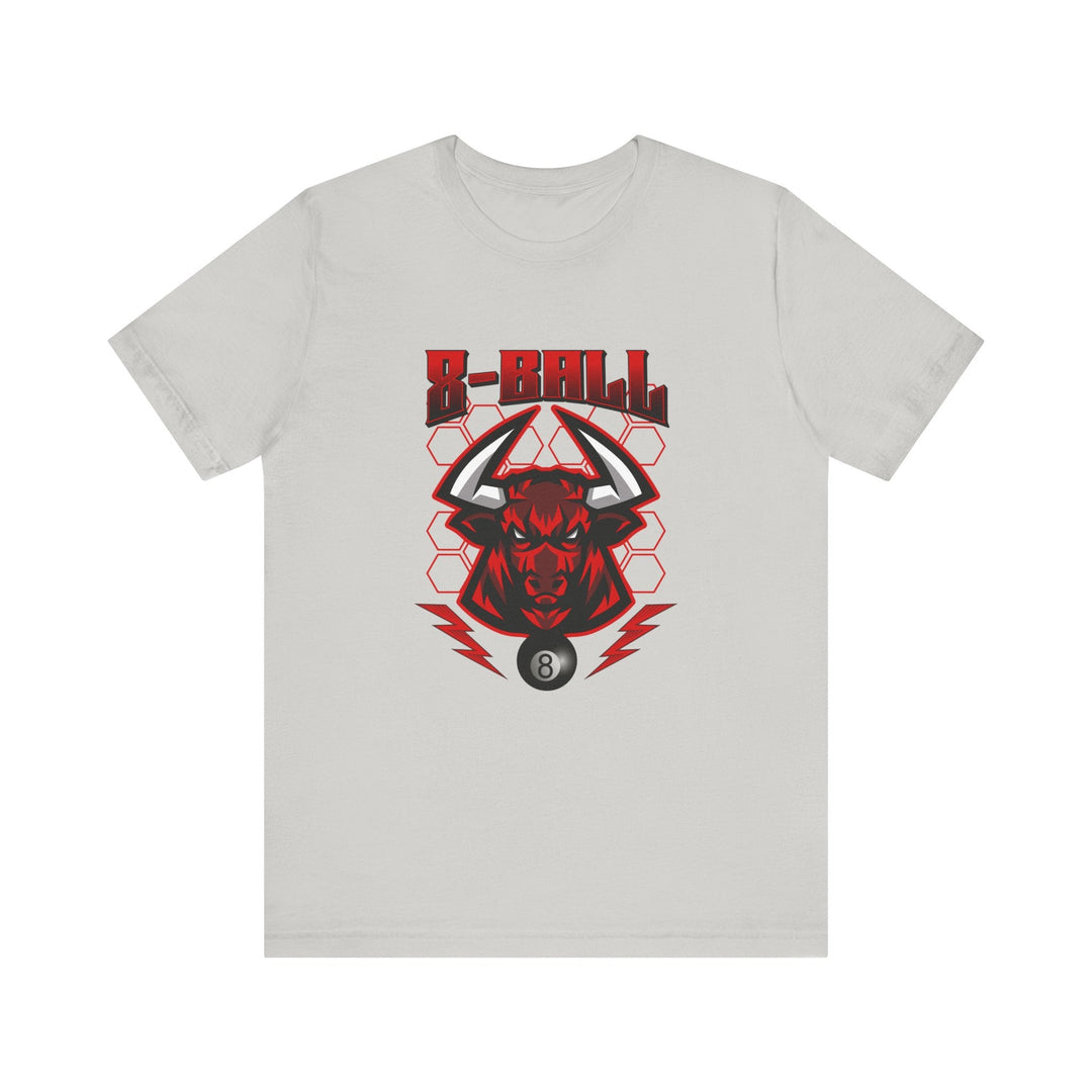 8 Ball Bull - Unisex Softstyle Tee - BFLY BILLIARDS