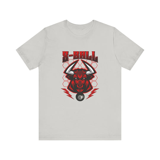 8 Ball Bull - Unisex Softstyle Tee - BFLY BILLIARDS