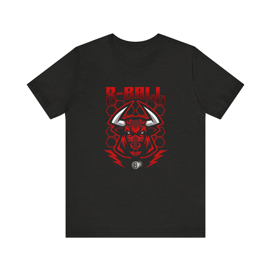 8 Ball Bull - Unisex Softstyle Tee - BFLY BILLIARDS