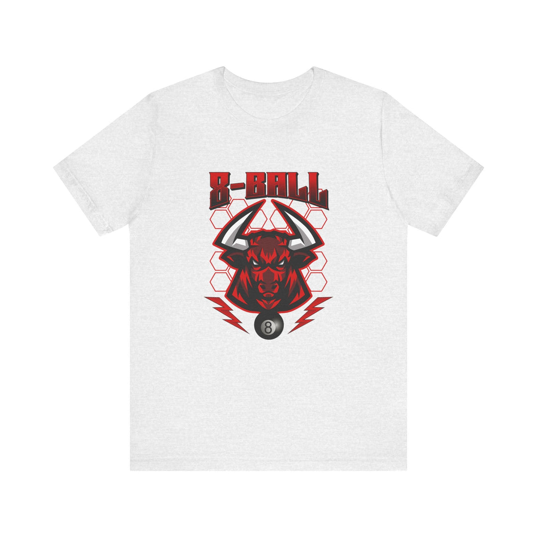 8 Ball Bull - Unisex Softstyle Tee - BFLY BILLIARDS