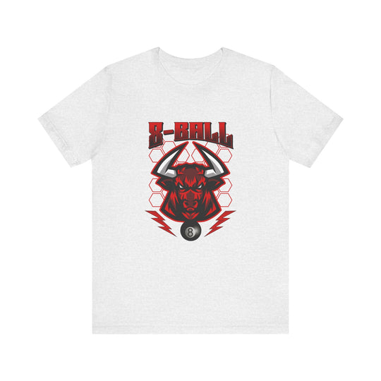 8 Ball Bull - Unisex Softstyle Tee - BFLY BILLIARDS