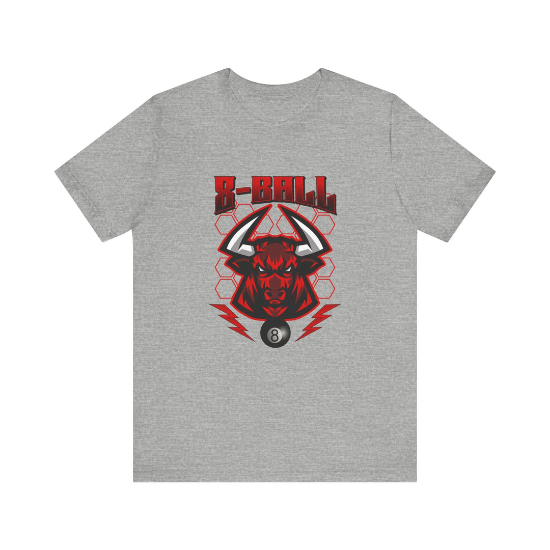 8 Ball Bull - Unisex Softstyle Tee - BFLY BILLIARDS