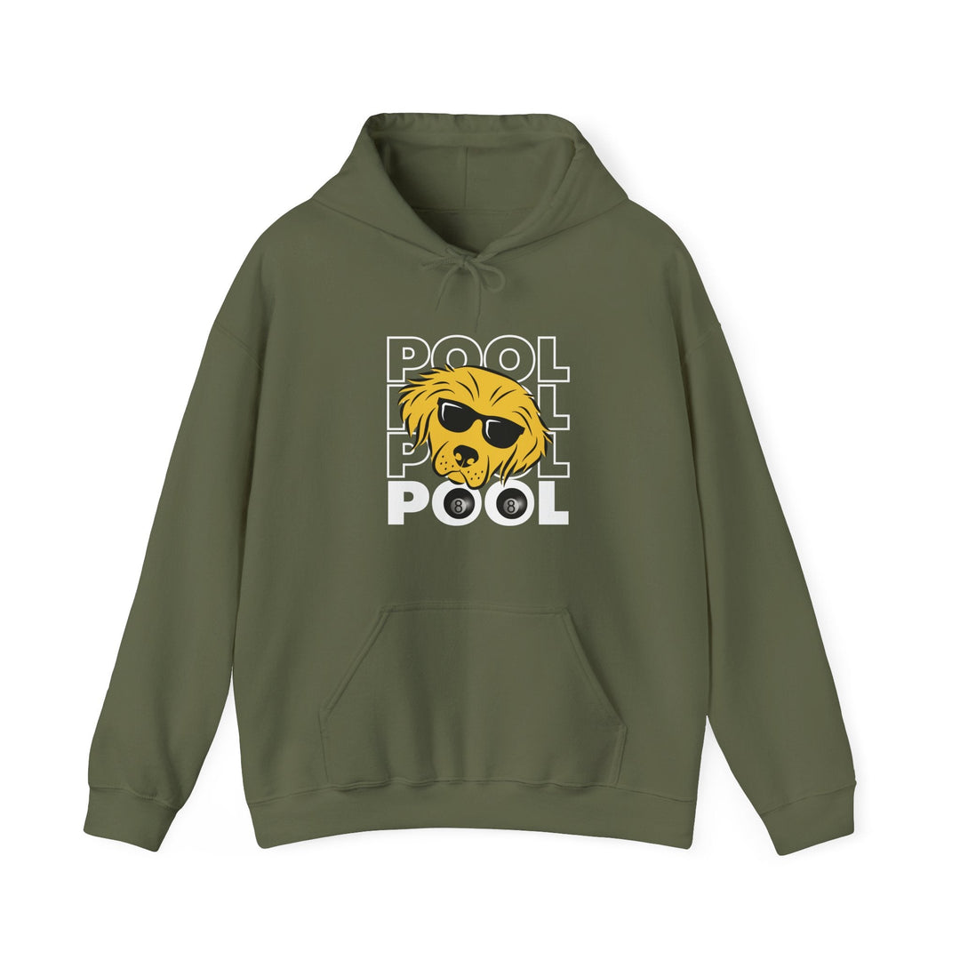 8 Ball - Pool Dog - Unisex Pullover Hoodie - BFLY BILLIARDS