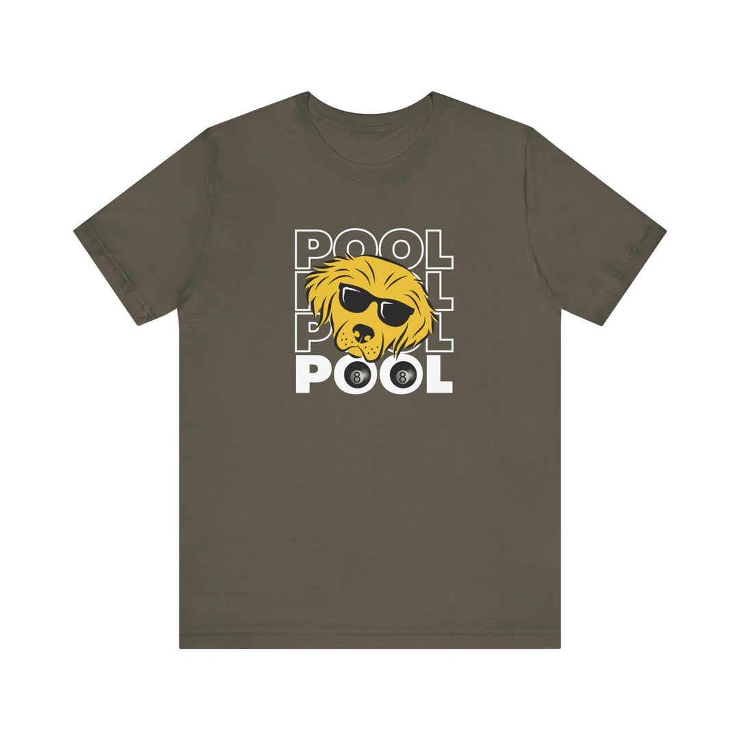 8 Ball - Pool Dog - Unisex Softstyle Tee - BFLY BILLIARDS