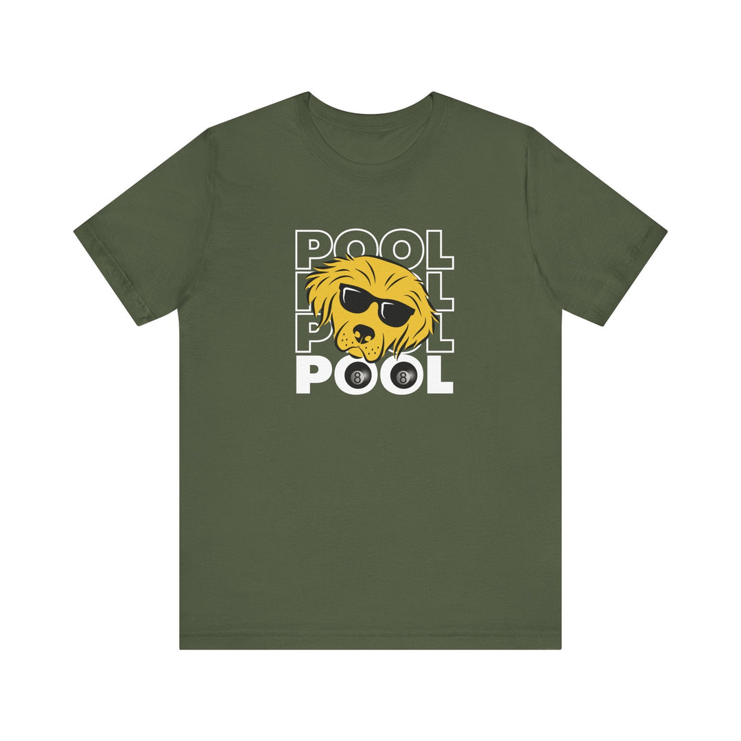 8 Ball - Pool Dog - Unisex Softstyle Tee - BFLY BILLIARDS