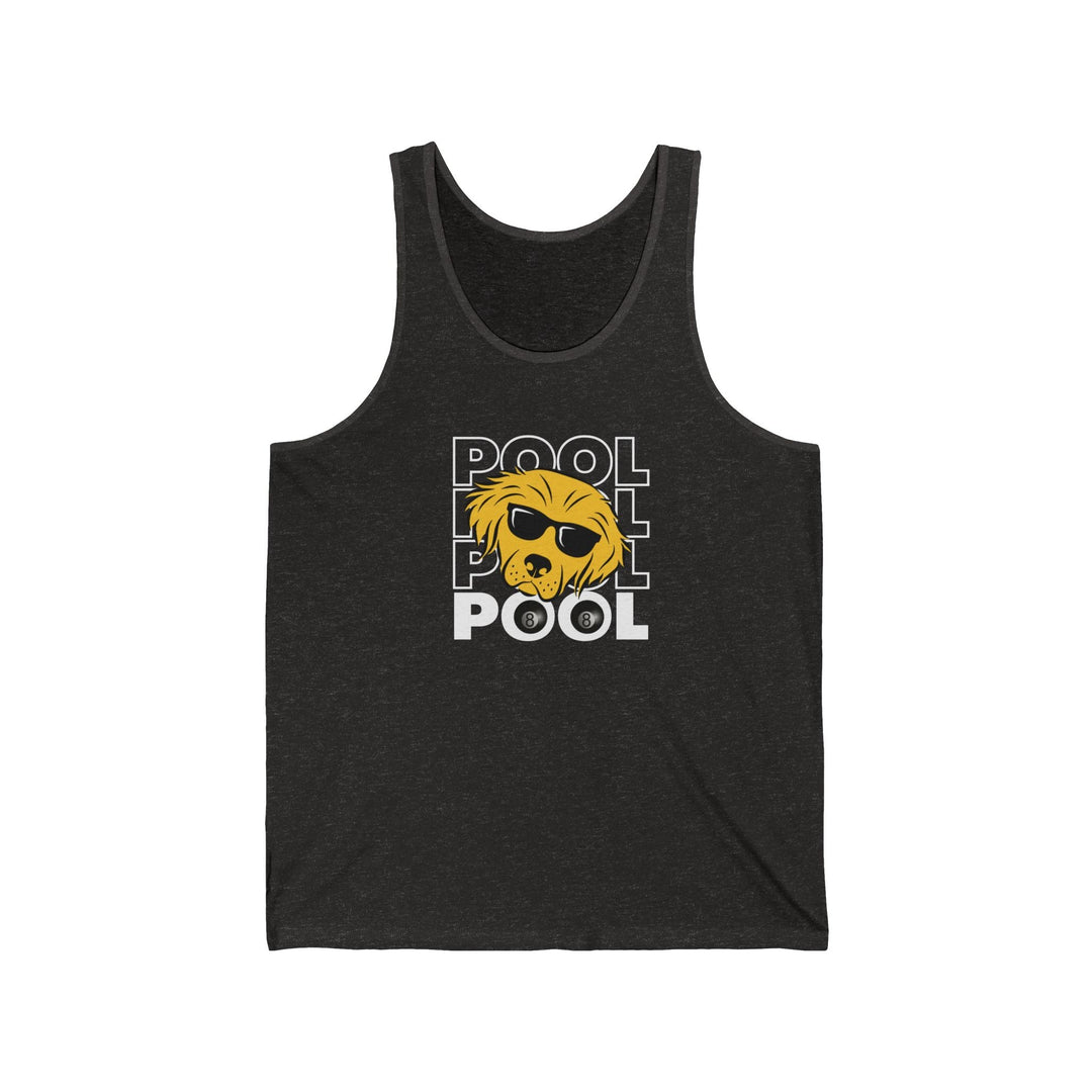 8 Ball - Pool Dog - Unisex Tank Top - BFLY BILLIARDS