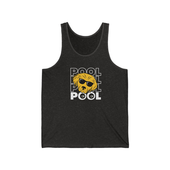 8 Ball - Pool Dog - Unisex Tank Top - BFLY BILLIARDS