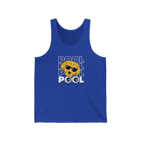 8 Ball - Pool Dog - Unisex Tank Top - BFLY BILLIARDS