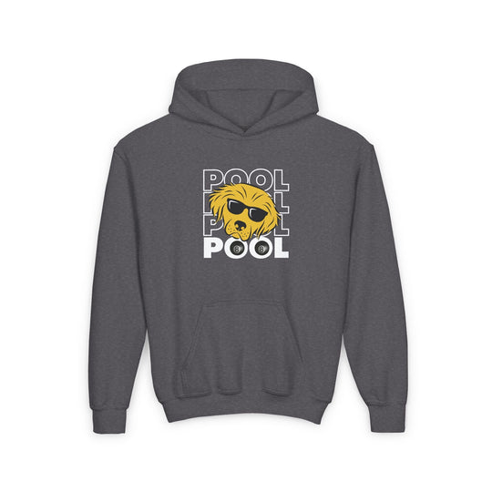 8 Ball - Pool Dog - Unisex Youth Pullover Hoodie - BFLY BILLIARDS