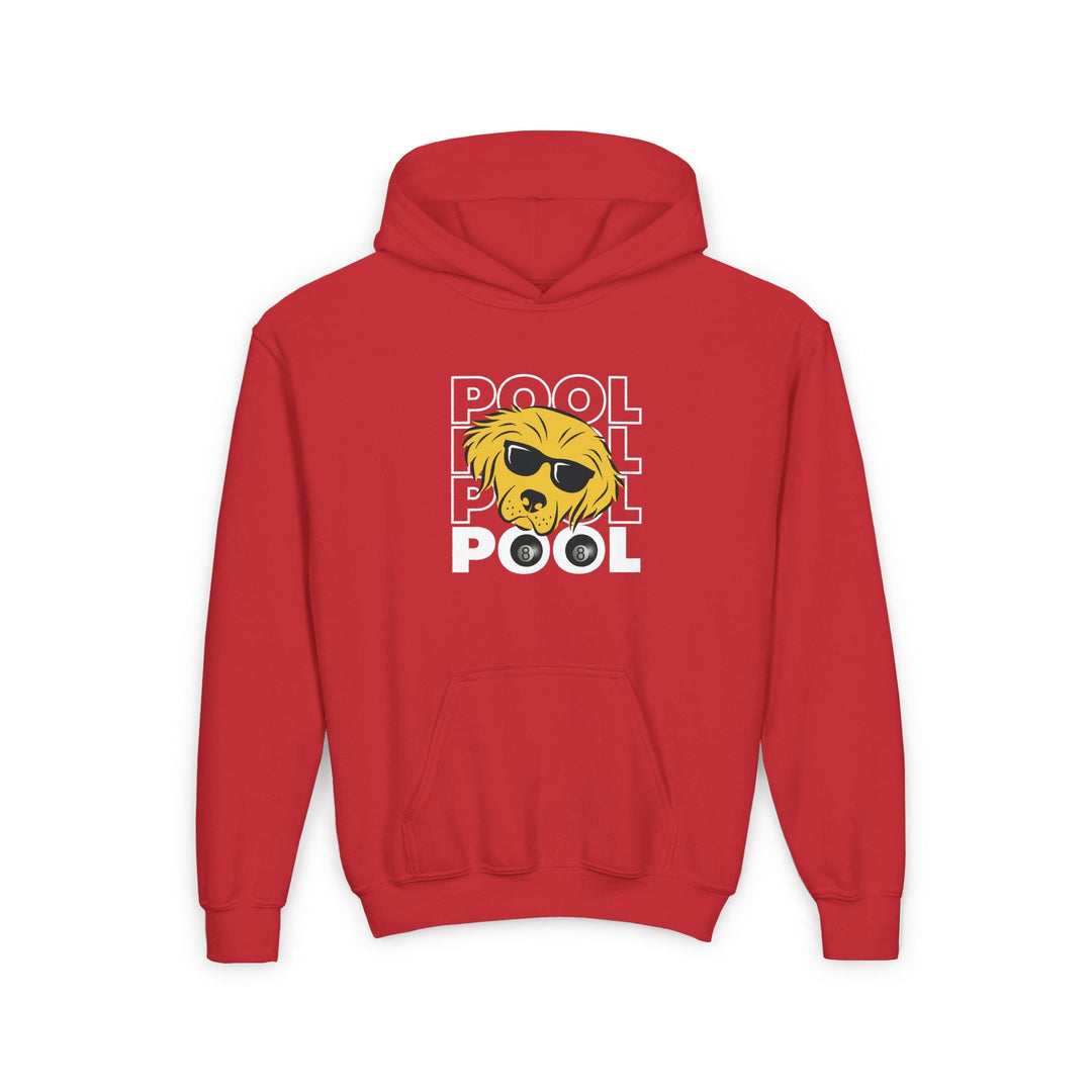 8 Ball - Pool Dog - Unisex Youth Pullover Hoodie - BFLY BILLIARDS