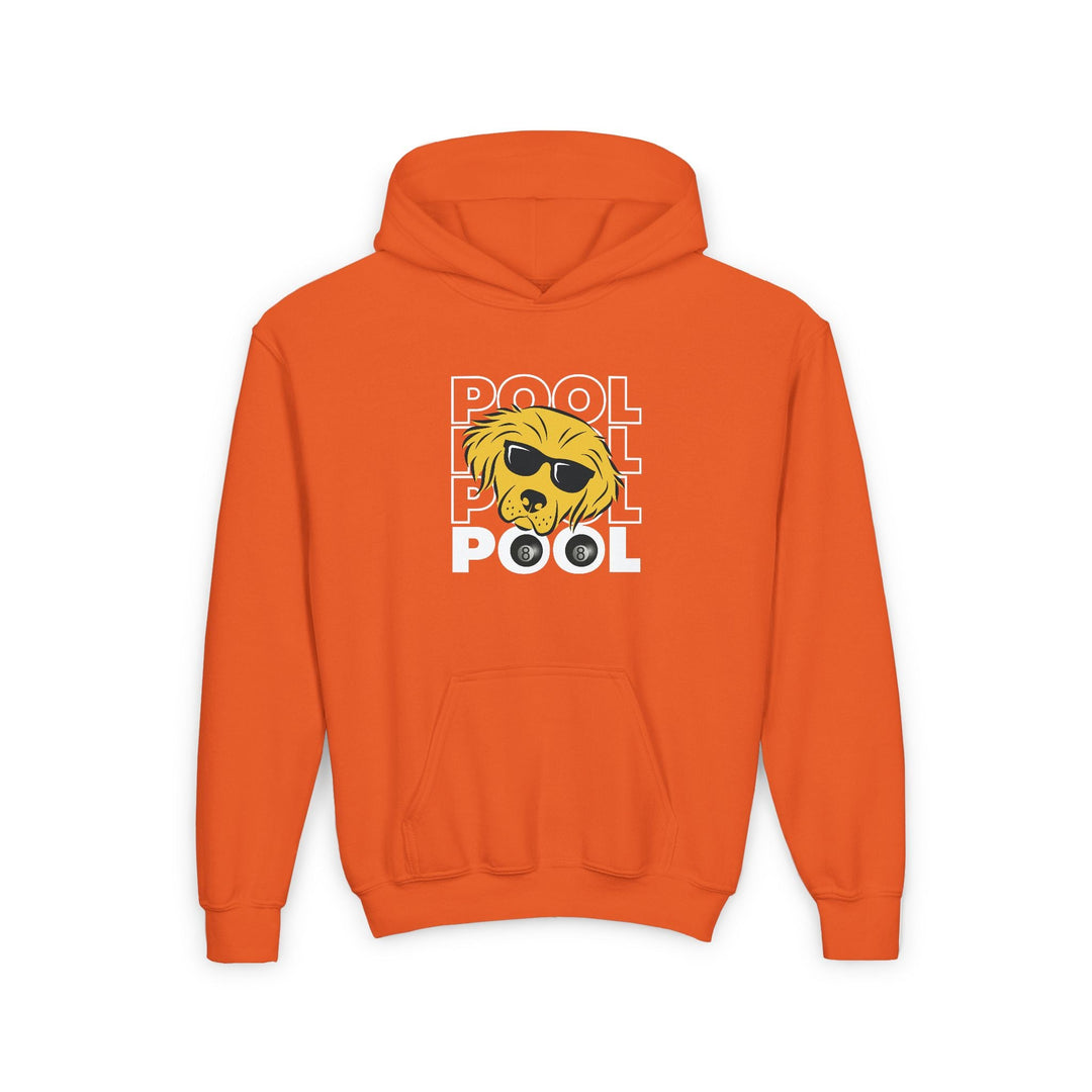 8 Ball - Pool Dog - Unisex Youth Pullover Hoodie - BFLY BILLIARDS