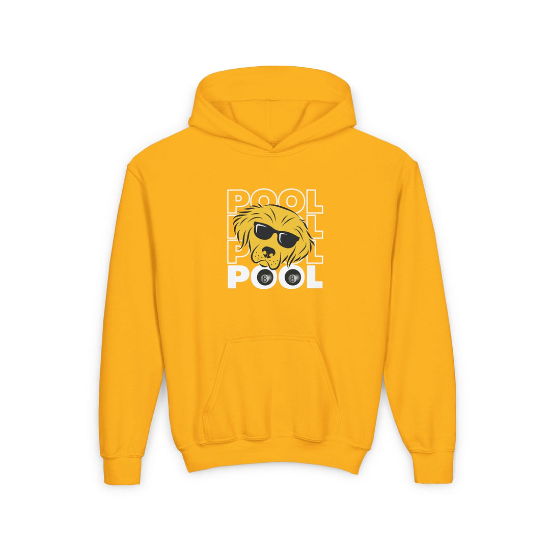 8 Ball - Pool Dog - Unisex Youth Pullover Hoodie - BFLY BILLIARDS