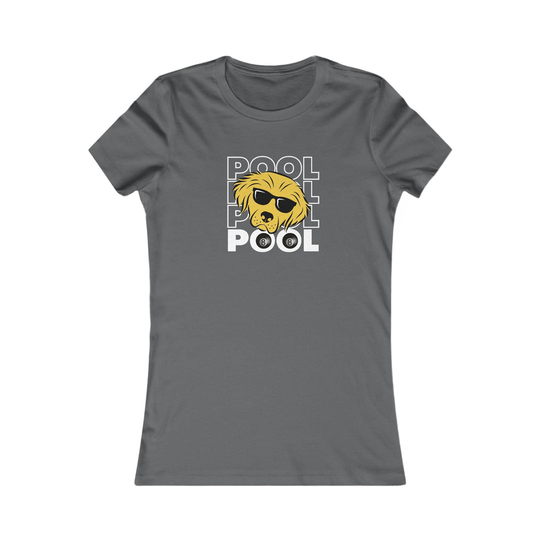 8 Ball - Pool Dog - Women's Fitted Tee - BFLY BILLIARDS