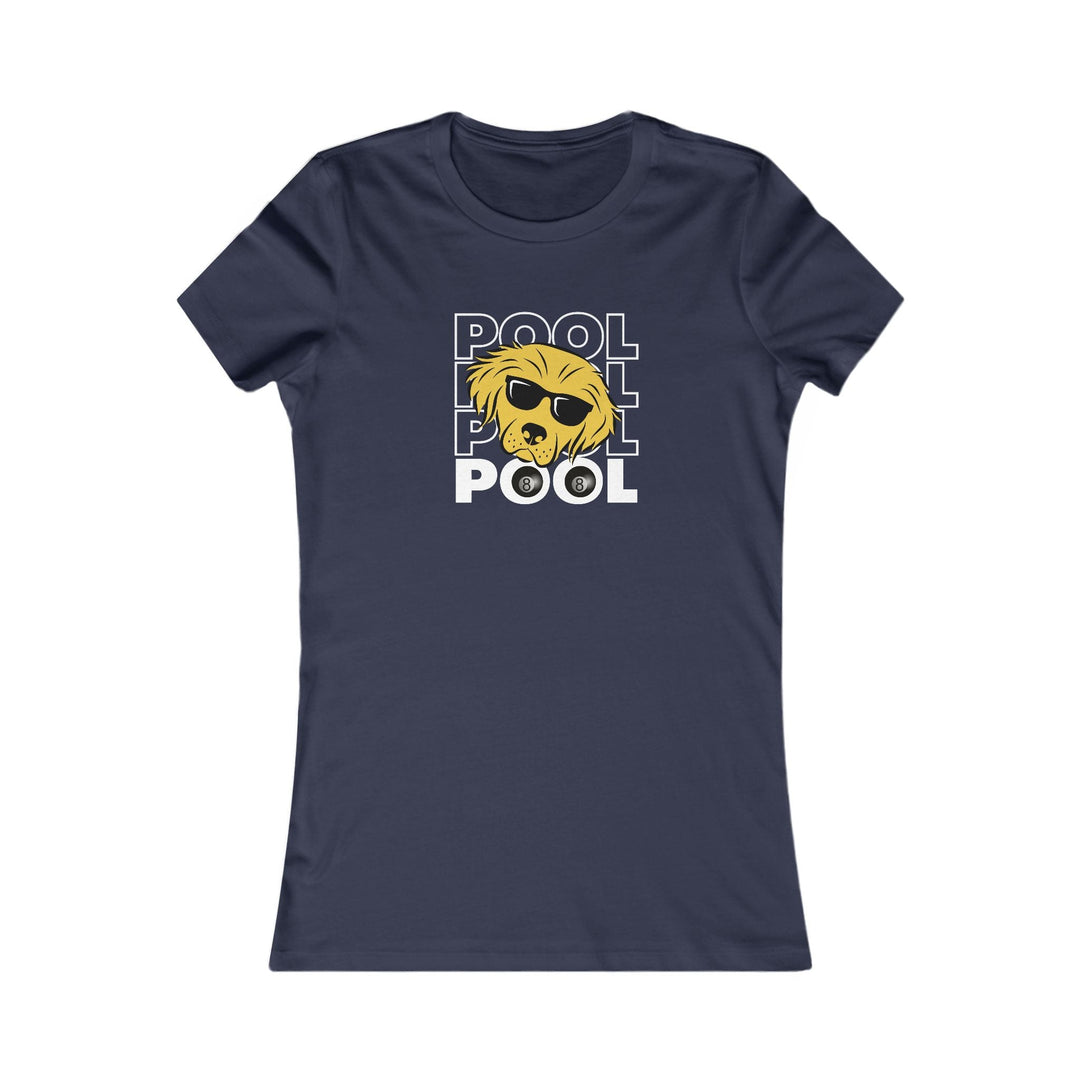 8 Ball - Pool Dog - Women's Fitted Tee - BFLY BILLIARDS
