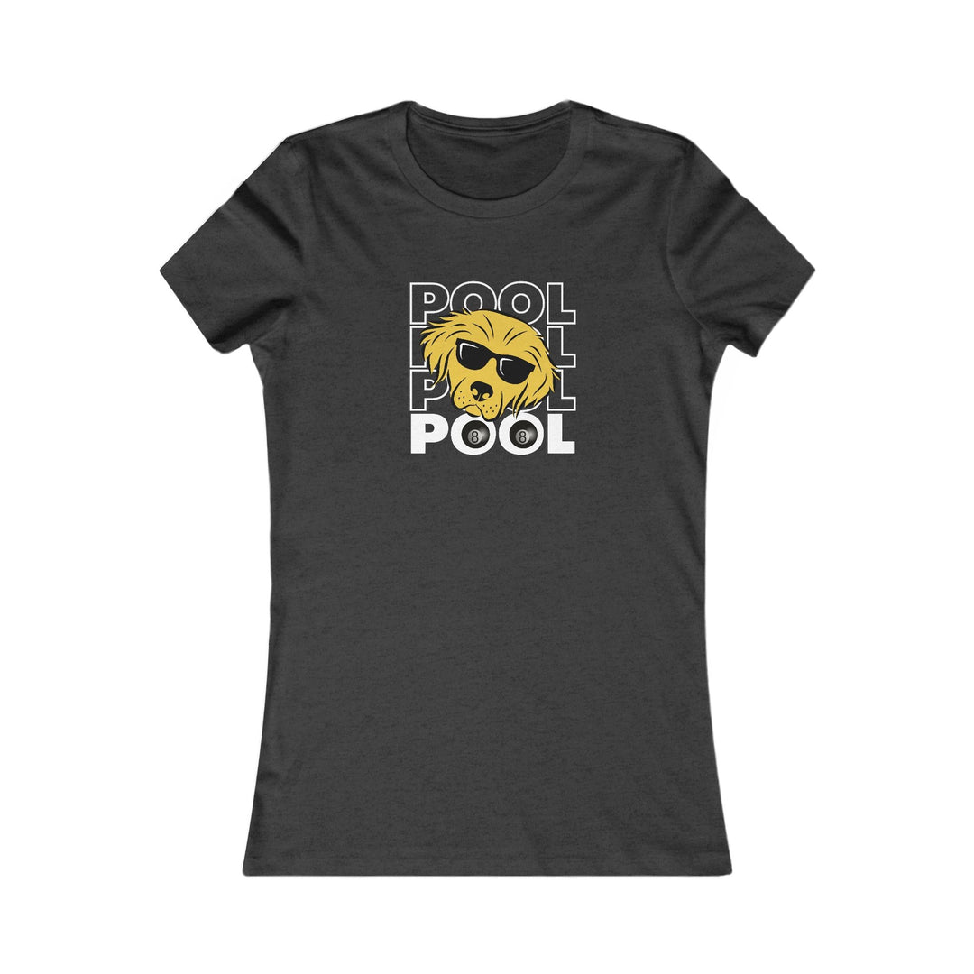 8 Ball - Pool Dog - Women's Fitted Tee - BFLY BILLIARDS