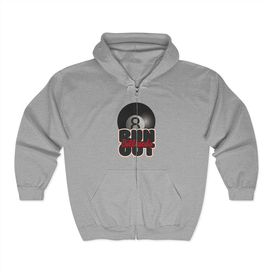 8 Ball Run Out - Billiards - Full Zip Hoodie - BFLY BILLIARDS