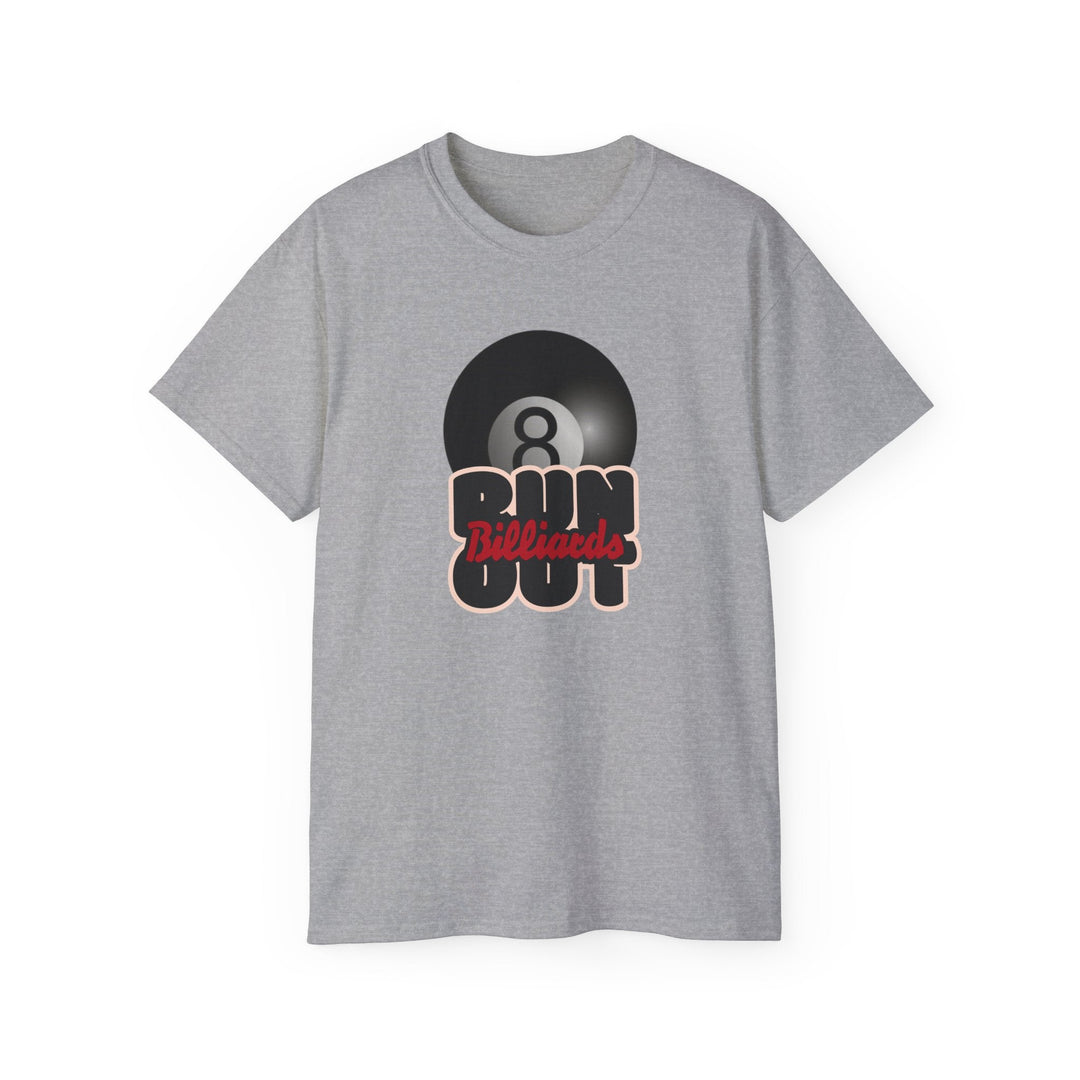 8 Ball Run Out - Billiards - Unisex Cotton T-Shirt - BFLY BILLIARDS