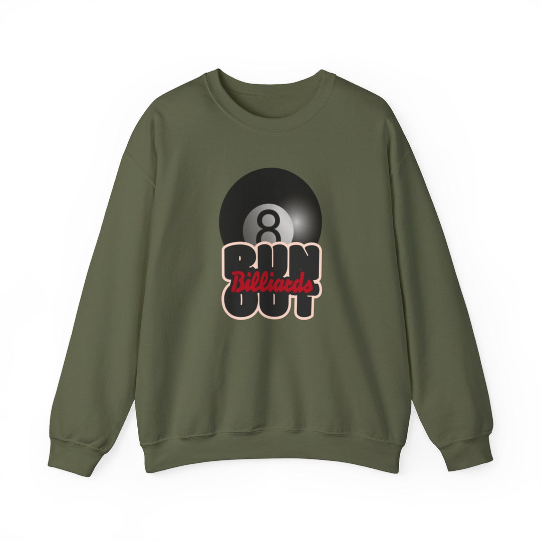8 Ball Run Out - Billiards - Unisex Crewneck Sweatshirt - BFLY BILLIARDS