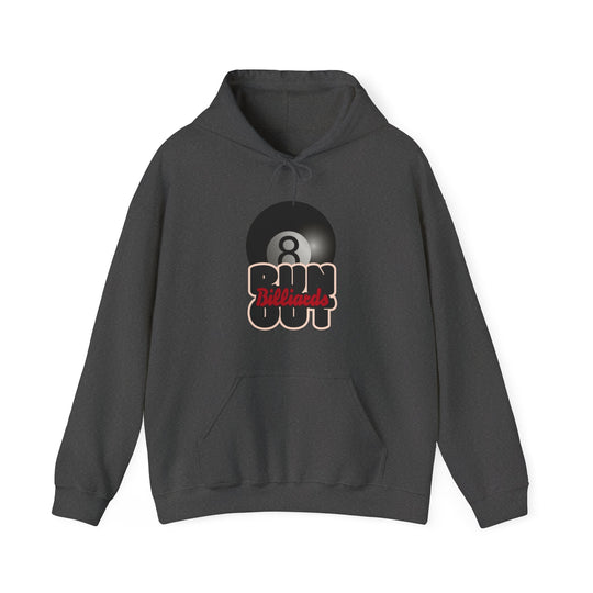 8 Ball Run Out - Billiards - Unisex Pullover Hoodie - BFLY BILLIARDS