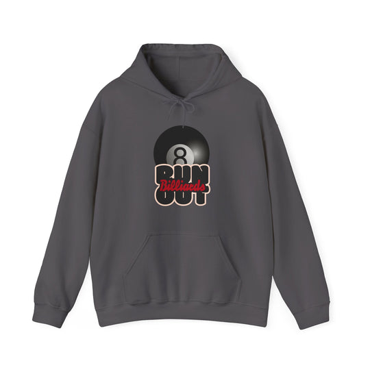 8 Ball Run Out - Billiards - Unisex Pullover Hoodie - BFLY BILLIARDS