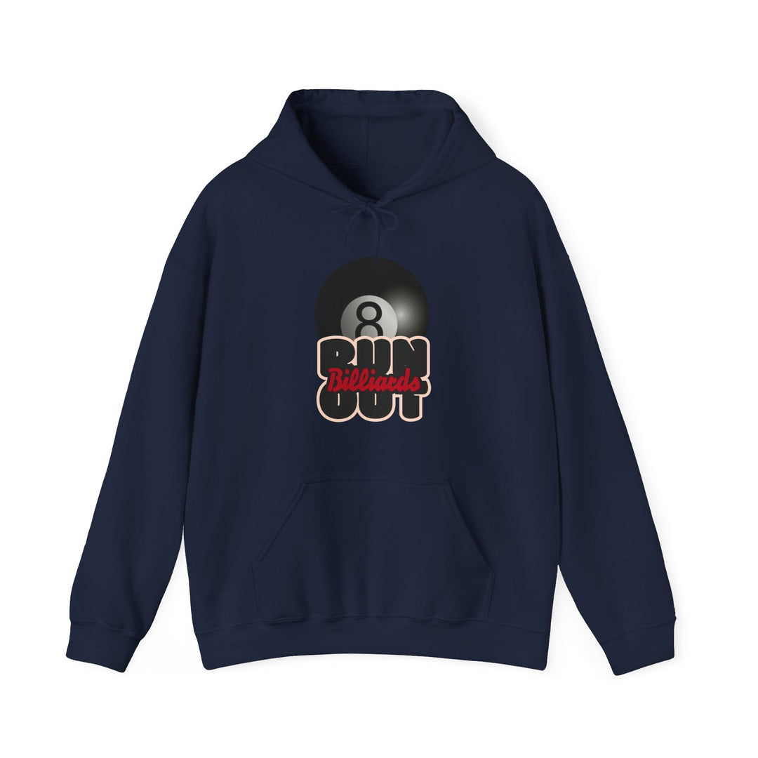 8 Ball Run Out - Billiards - Unisex Pullover Hoodie - BFLY BILLIARDS